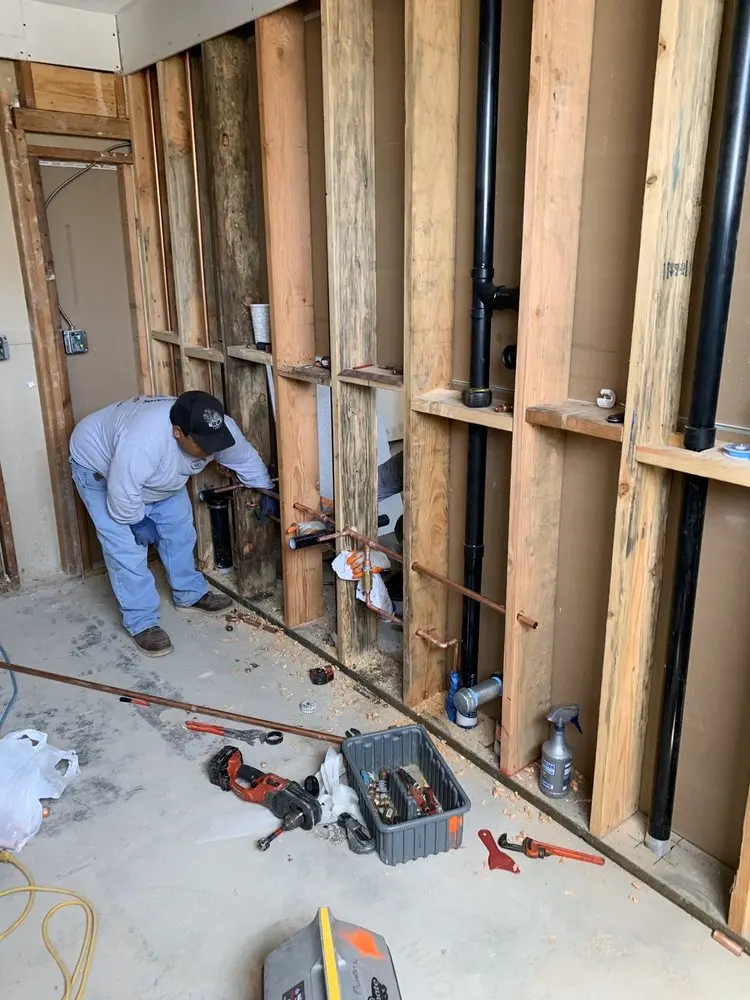 Commercial rough-in plumbing for Trenchless Sewer Repair in Annapolis Neck